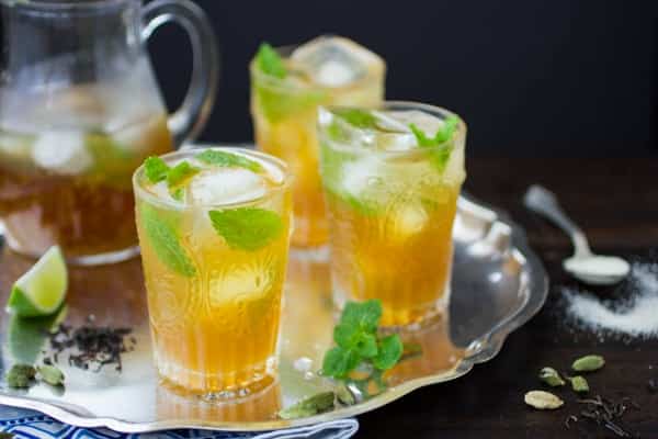 Moroccan Mint Gin Tea