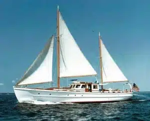 The Sea Fox in her Glory days before her partial restoration.