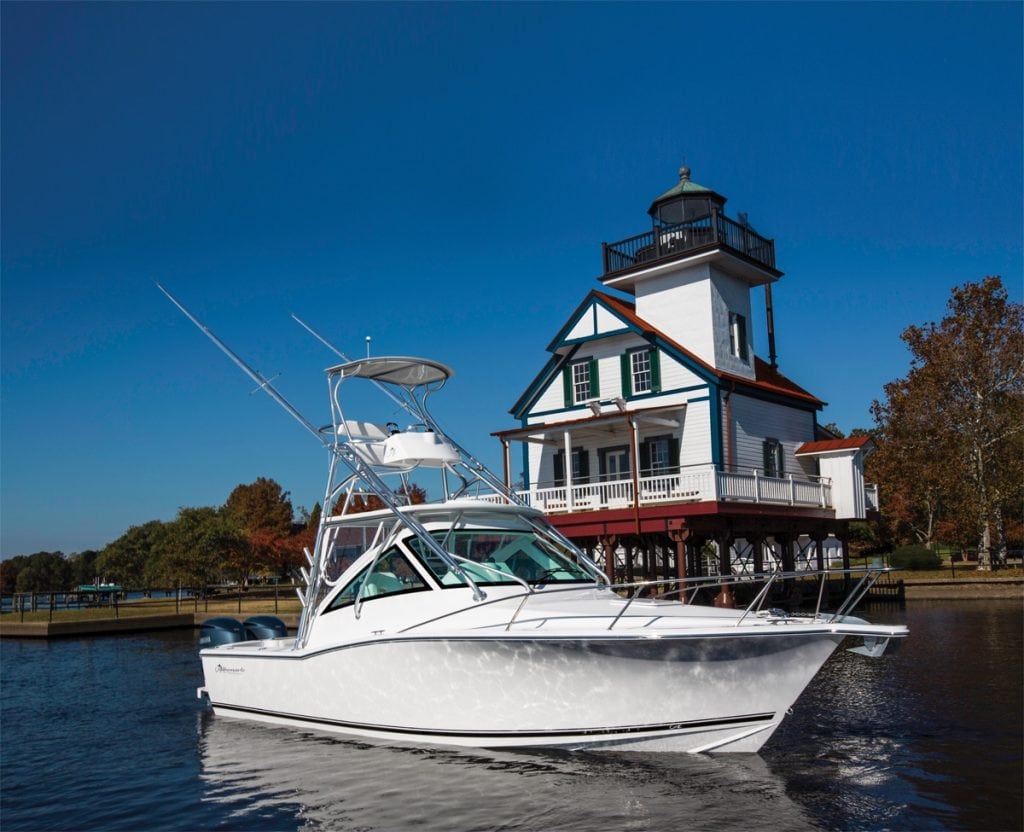 albemarle 29 Express, ideal for fishing and family