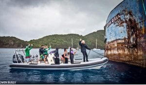 Branson and team bid farewell to Kodiak Queen