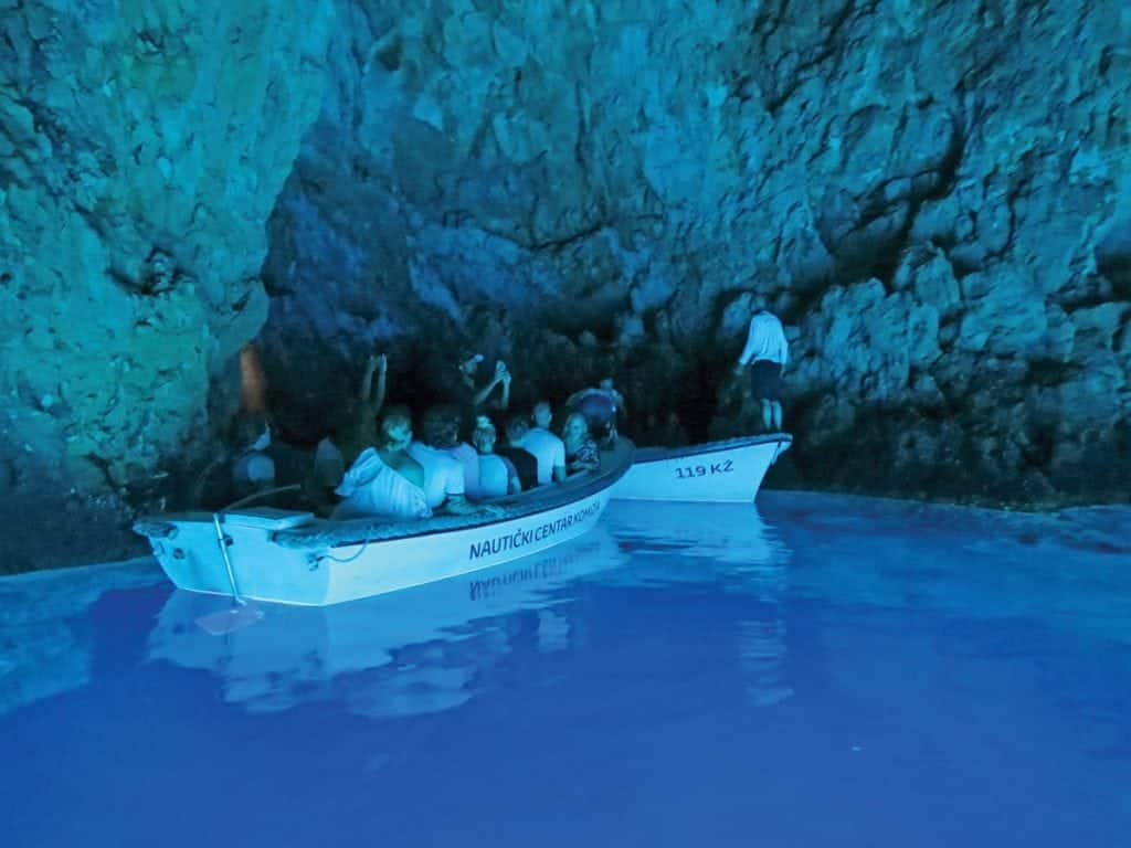 Bisovo Blue Cave, Cruising Croatia, charter in Croatia
