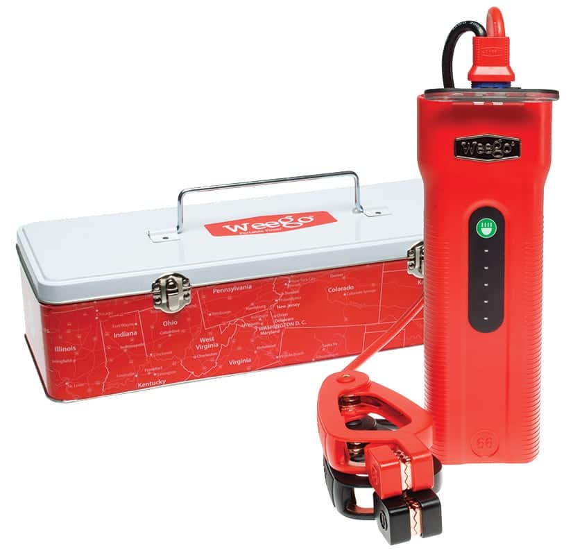 WeeGo, Batteries, charger, battery, portable power, WeeGo 66, jump start, best boat batteries