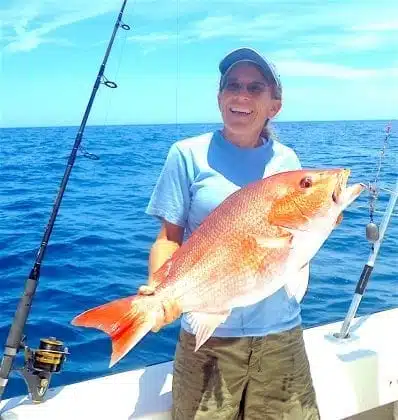 an image of a red snapper in the Gulf