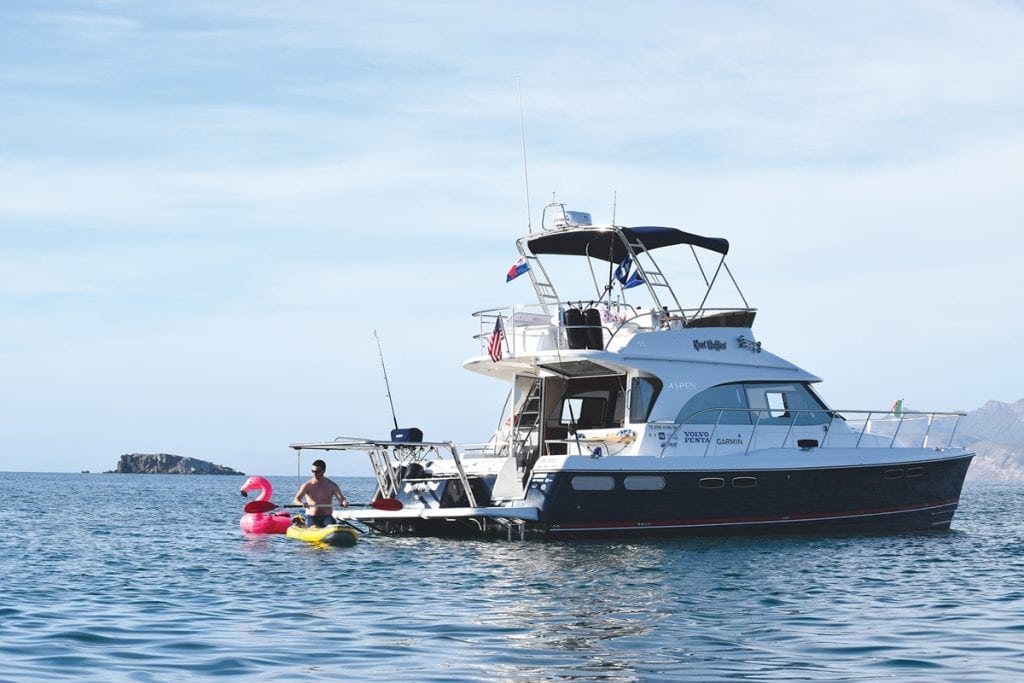 The Aspen C120 is the ideal power catamaran for cruising