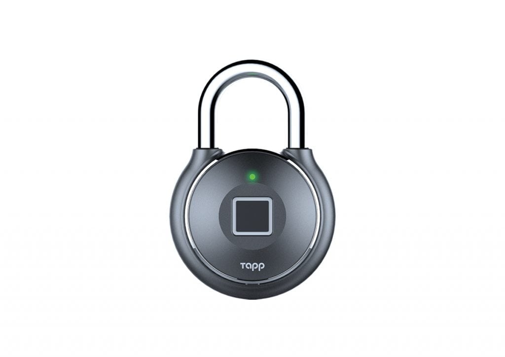 Unlock with the touch of your finger with Tapplock, the first fingerprint lock.