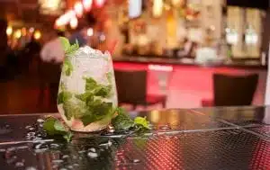 An image of a mint julep, the ideal spring cocktail