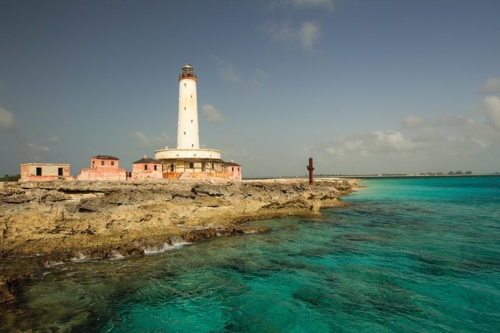 An image of the Crooked Island Lighthouse