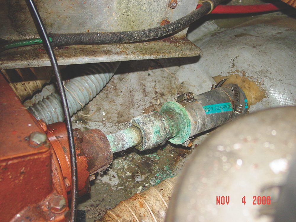 Leaking Stuffing Box could have been prevented with a maintenance check