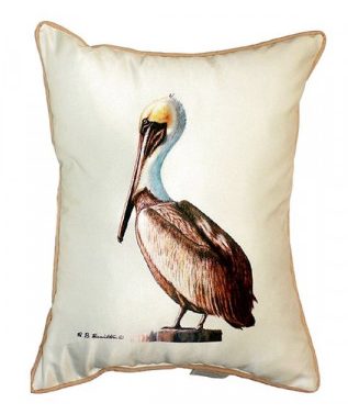 Spruce up your boat with this pelican Pillow