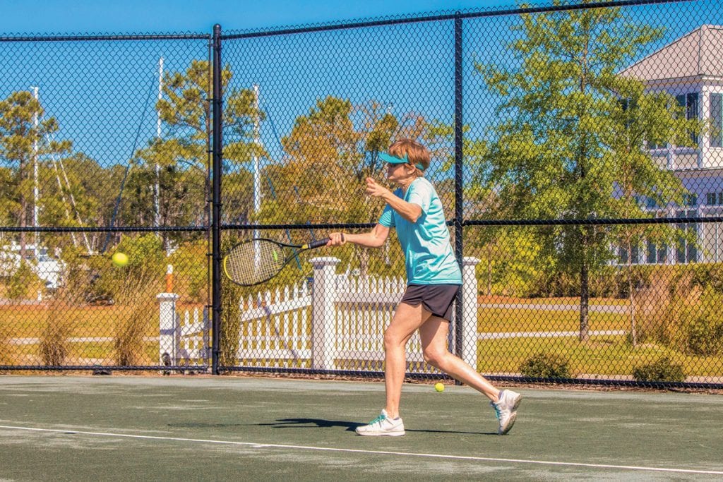 Tennis at River Dunes on Grace Harbor