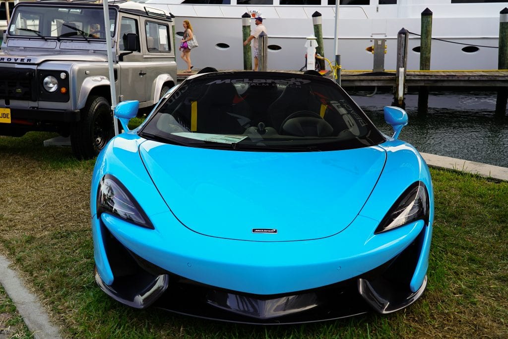 McLaren sights from FLIBS