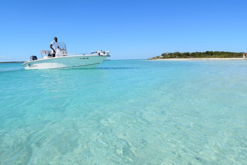 bonefishing in the Southern Exumas