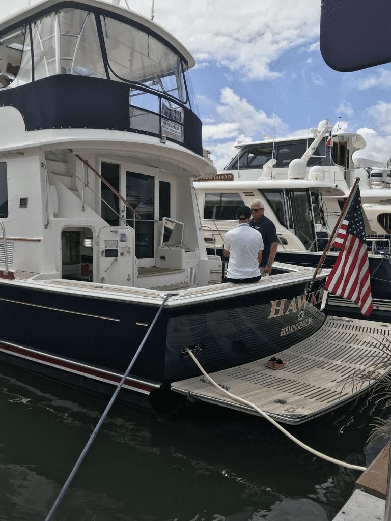 Grand Banks at the Palm Beach Boat Show