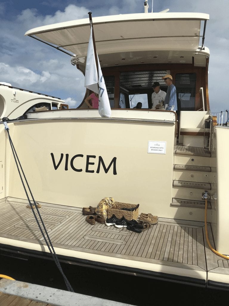Vicem at the Palm Beach Boat Show
