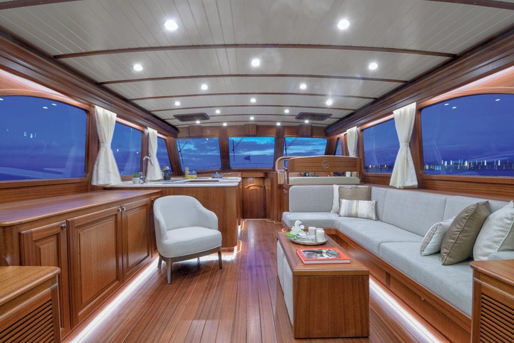 Vicem 65 IPS interior from Southern Boating