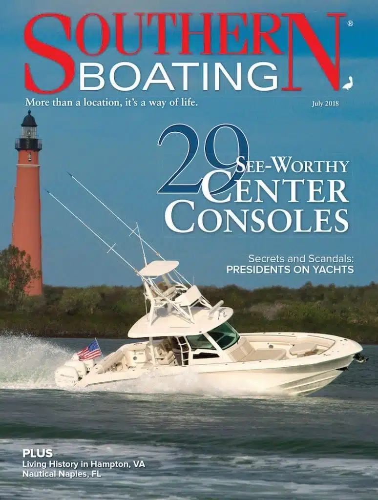 July 2018 Southern Boating Cover