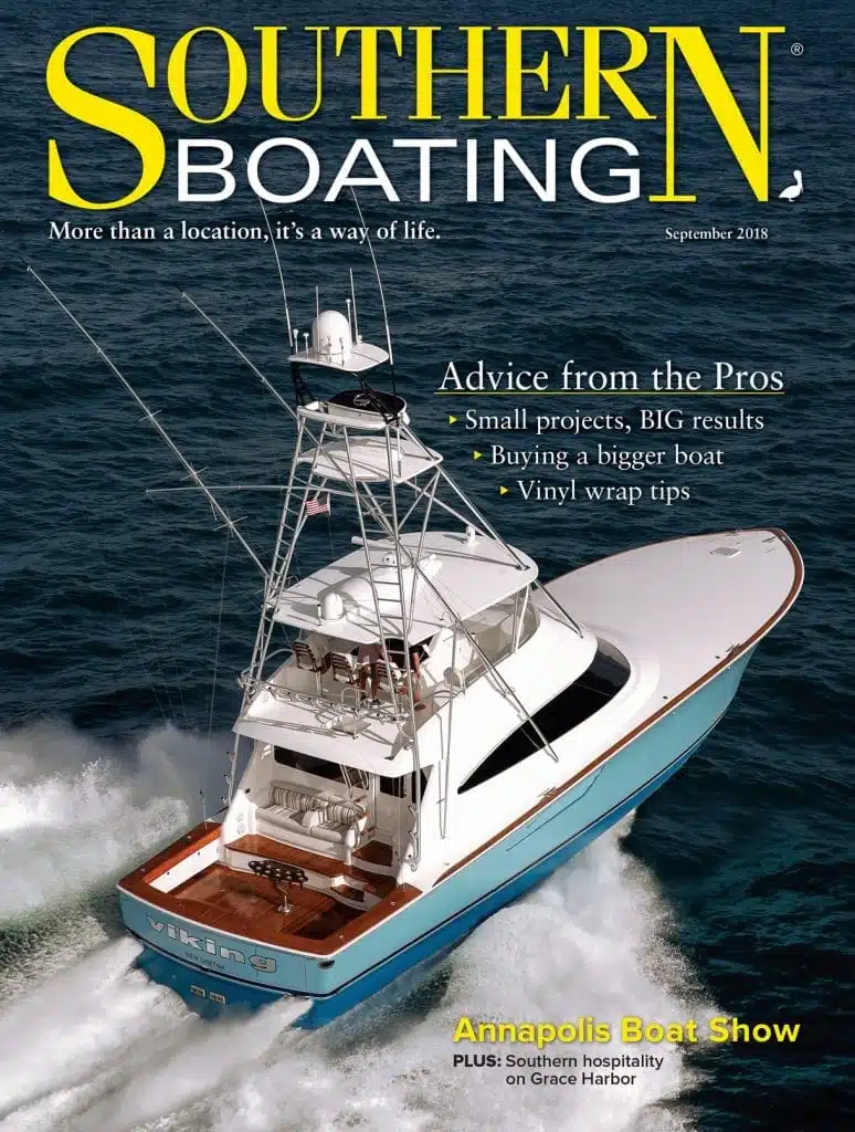 Southern Boating September 2018 cover