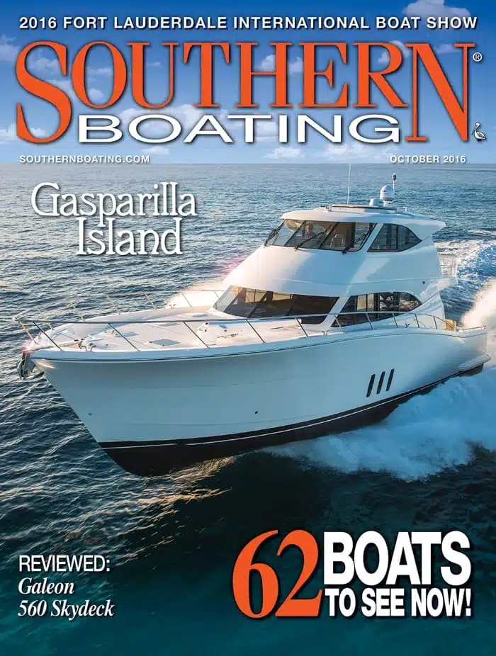 October 2016 cover Southern Boating