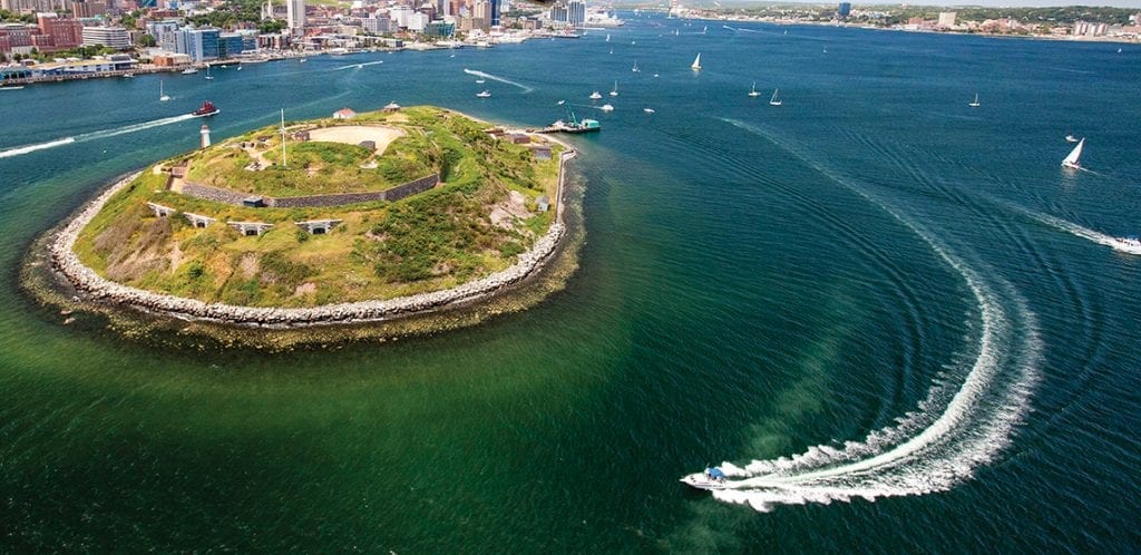 Halifax-Harbour in Nova Scotia