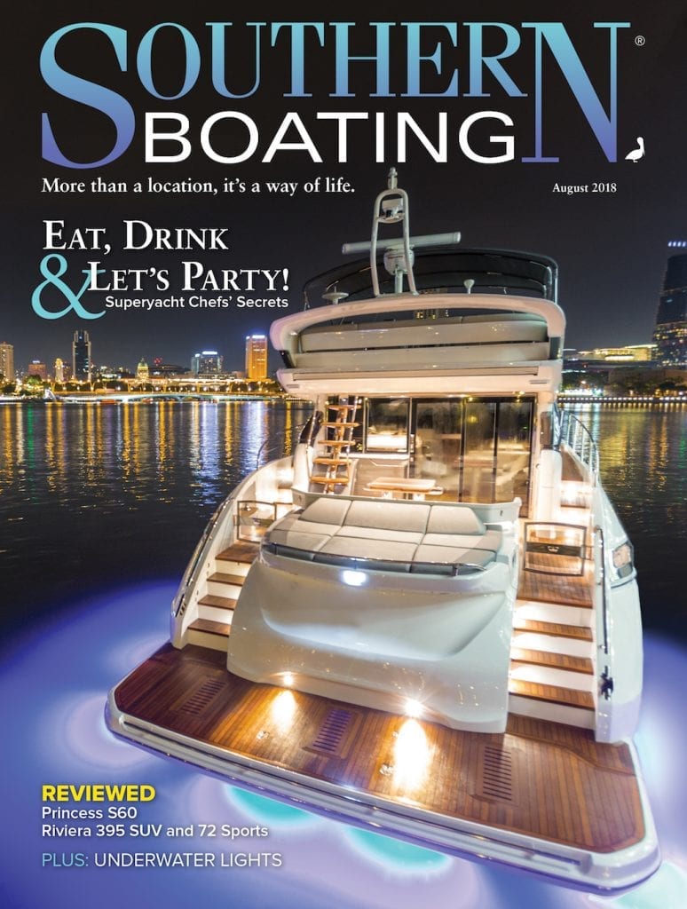 August 2018 Southern Boating Cover