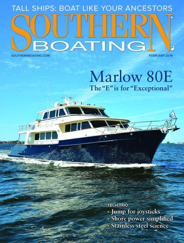 February 2018 Southern Boating Cover