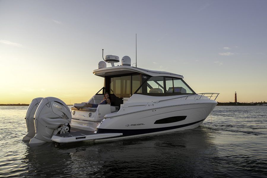 Regal 36 Grand Coupe | XO - FLIBS 2020 Preview - Southern Boating