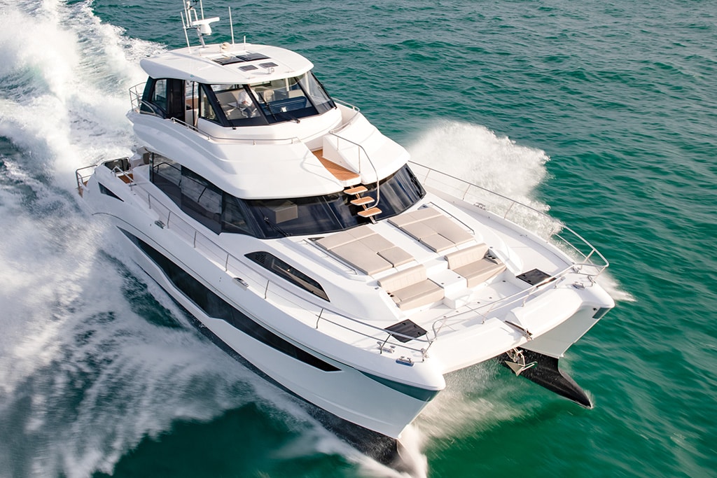 The All-New Aquila 70 Power Catamaran