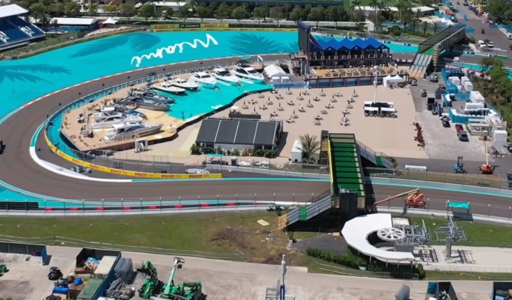 Fake Marina at Formula 1 Miami Grand Prix - Southern Boating