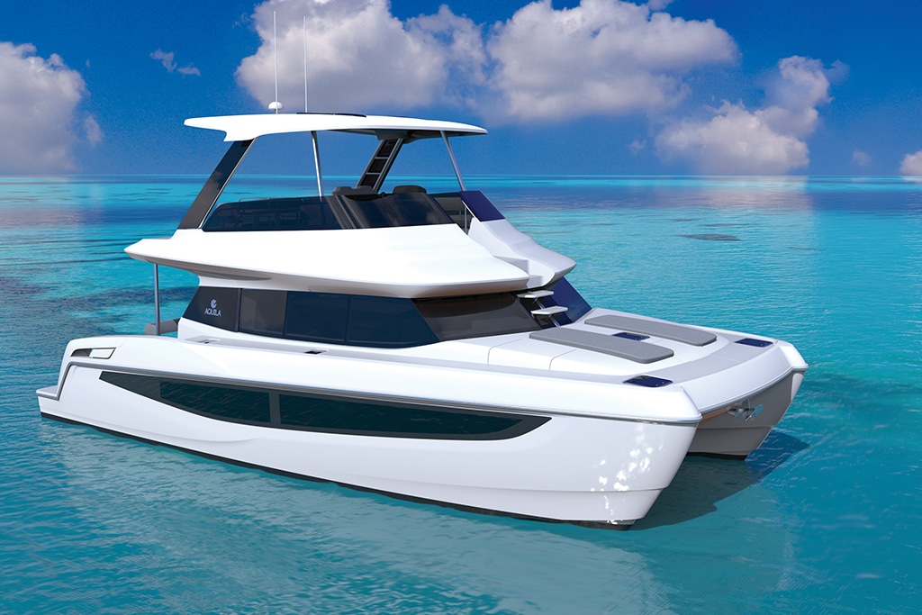 Aquila 42 Yacht Power Catamaran – 2023 Miami International Boat Show Preview