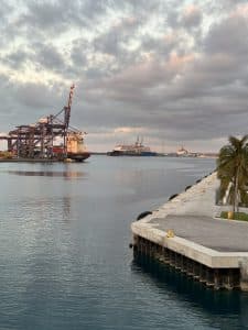 Port near Grand Bahamas