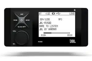 JBL displays their marine audio systems 3500 series