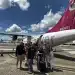The Southern Boating Crew on the tarmac arriving at the BVIs.