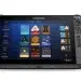 Lowrance boating electronics home screen
