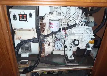 Generator Overhaul Article Feature Image showing a generator that needs attention.