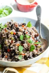 Cuban black beans and rice