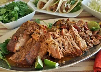 Shredded Cuban pork (lechon asado)