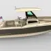 A Christ-Craft boat rendering
