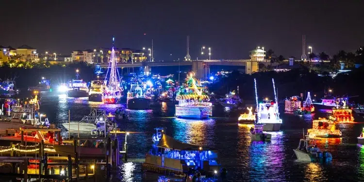 A Christmas Boat Parade - Credit: Sean Paul