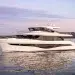Princess Yachts X80 on the water