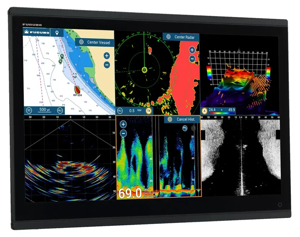 Dive Into Furuno's Latest: Two NavNet TZtouchXL MFDs - Southern