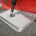 Stainless steel tab without anti-fouling paint