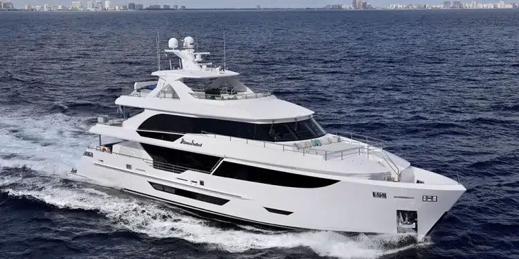 Luxury Yacht Review - Romeo Foxtrot - The Hargrave 116 tri-deck