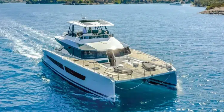 Fountaine Pajot Power 67 Running Shot