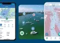 Navigation Apps for Boaters featuring two examples