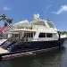 A Marlow Yacht Docked for their Spring Rendezvous