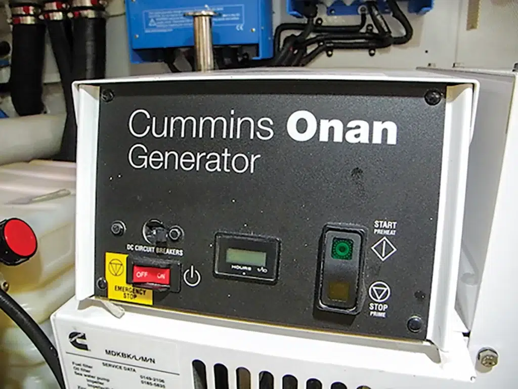 Oman brand - marine generator before maintenance