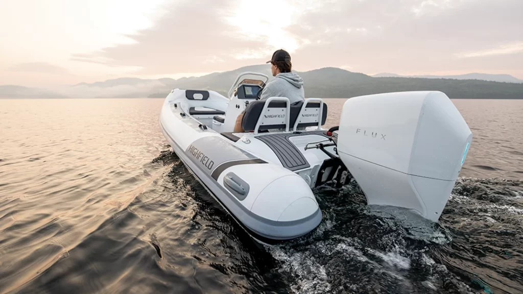 Flux Marine's Electric Outboard advancing marine power and electronics