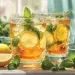 Tea mocktails and sandwich recipes