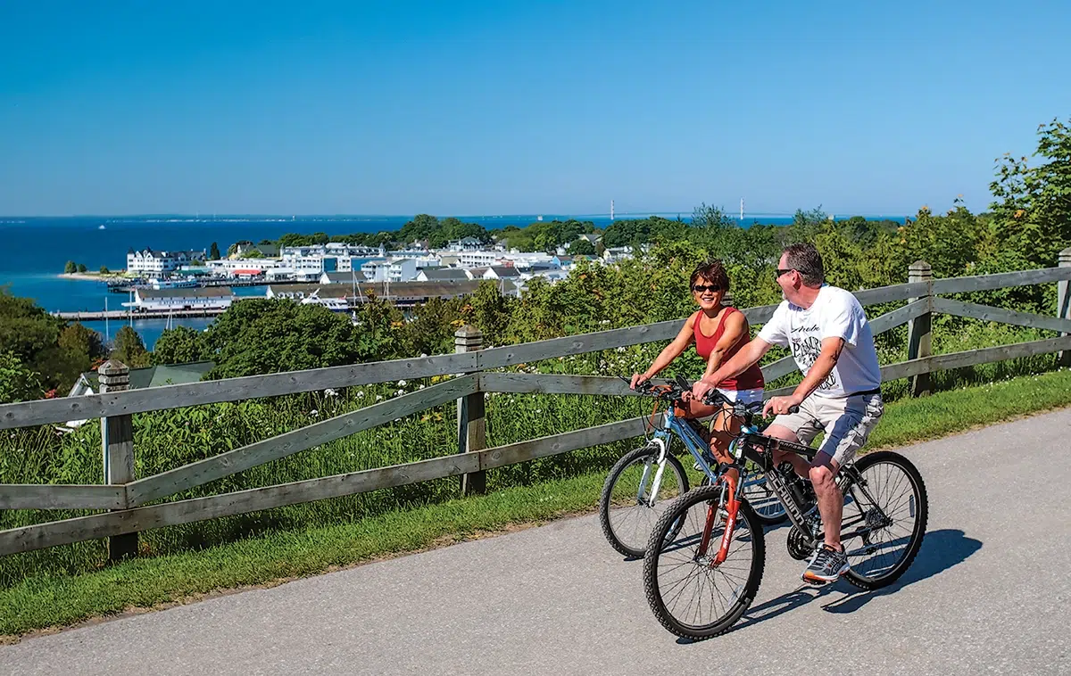 US boating region - bike only island