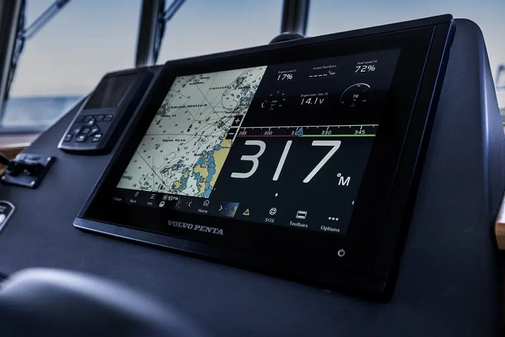 Volvo Penta marine accessory - control hub - helm displays